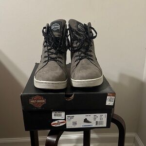 Harley-Davidson Men's Charcoal Sneakers